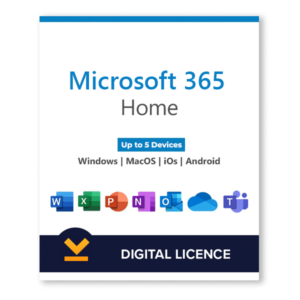 Microsoft 365 Home | (PC/MAC/Tablet) – 5 Devices
